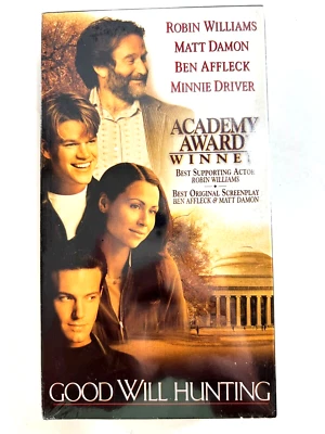 GOOD WILL HUNTING VHS MOVIE TAPE BRAND NEW SEALED With Watermark - Image 1 of 4