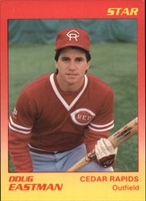 1989 Cedar Rapids Reds Star #5 Doug Eastman