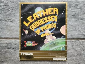 LEATHER GODDESSES OF PHOBOS, IBM PC/Tandy and Compatibles 5.25 Disk - Picture 1 of 3