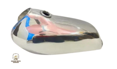 ADEQUADO PARA Yamaha 250 DT/400 DT Enduro tanque de gasolina de alumínio 1975 - 1977 - Imagem 1 de 4