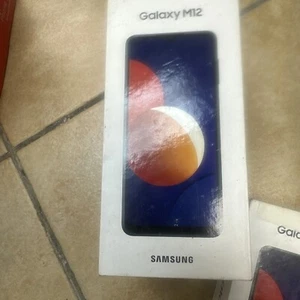 Samsung Galaxy M12 M127F/DS 4/64GB 6.6" Exynos 850 Carga Rápida EE. UU. Totalmente Nuevo - Imagen 1 de 3