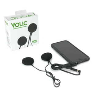 Volic Drop-In Wired Helmet Speakers for Motorcycles, Snowboarding, Skiing - Picture 1 of 12