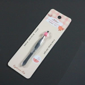 Professional A Eyebrow Tweezers Hair Beauty Slanted Stainless Steel Tweezer - Picture 1 of 3
