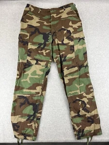 Vintage US Military Pants Men Medium Long Woodland Camouflage Trouser Hunting - Picture 1 of 10