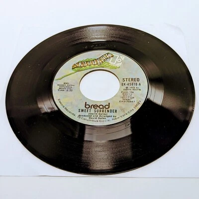 BREAD - Sweet Surrender / Make It By Yourself 1972 AOR Soft Rock 7" David Gates - Image 1 of 4