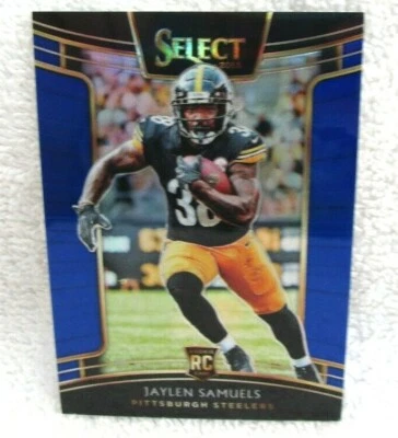 JAYLEN SAMUELS RC 2018 SELECT BLUE REFRACTOR ROOKIE#90/175!STEELERS RB RC FUTURE - Image 1 of 2