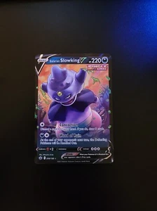 Pokémon TCG Galarian Slowking V Chilling Reign 099/198 Holo Ultra Rare - Picture 1 of 2
