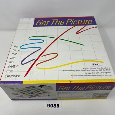 Get the Picture 1987 Board Game - Worlds of Wonder - Complete  - Image 1 of 4