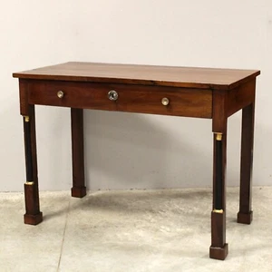 ANTIK SCHREIBTISCH BEISTELLTISCH KONSOLE - Empire - NUSSBAUM - Italien 19.Jh - Bild 1 von 12