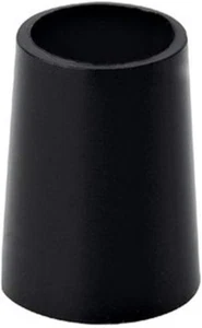 Hireko 3/4 Zoll groß schwarz 0,355" konische Spitze Eisen Aderendhülsen (Dutzend) - Bild 1 von 12