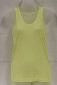 PETIT BATEAU Women's Bright Yellow Wide Strap Tank Top Sz 16 Years / M NEW $67 - Imagen 1 de 3