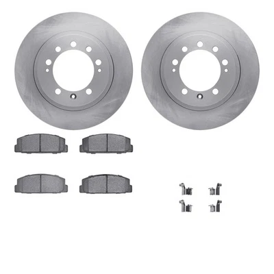 For Chrysler Conquest 1987-1989 R1 Concepts Rear Brake Kit w Optimum Pads Foto 1 de 3