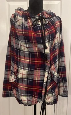 CHAQUETA DE FRANELA M PARA MUJER GIANNI BINI OVERSIZE URBANA GRUNGE TENDENCIA CONTEMPORÁNEA Foto 1 de 4