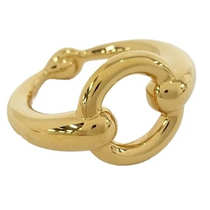 HERMES scarf ring plated gold - Picture 1 of 9