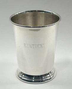 Sheridan versilberte Mint Julep Cup Kentucky Derby graviert "KENTUCKY" 4" groß - Bild 1 von 4