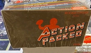 1990 Action Packed Football Sealed Rookie Update Box/36 Packs Emmit Smith Rookie - Picture 1 of 4