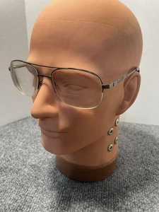 Puriti Titan Brille 56-19 Gold Antik Rechteckig Gestell Nur 145mm Herren - Bild 1 von 14