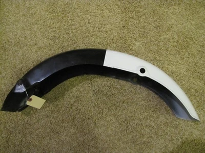 Guardabarros trasero plástico nuevo 1977-79 Suzuki TS185 NUEVO original blanco guardabarros TS 185 Foto 1 de 4