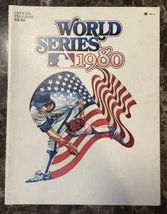 1980 World Series Official Program Philadelphia Phillies vs Kansas City Royals - Picture 1 of 3