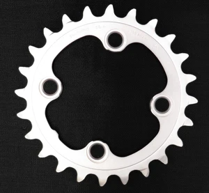 Shimano XTR Chainring FC-M980 24 Tooth 3x10 Speed For 42-32-24T Setup Silver -H - Picture 1 of 13