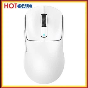 Kabellose 2,4-GHz-Maus, 3 Modi, Gaming-Maus für E-Sport, Gaming, Büro (weiß) - Afbeelding 1 van 12