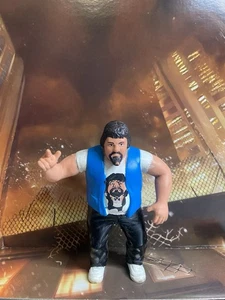 LJN WWF CAPTAIN LOU ALBANO 4" BENDIES WRESTLING ACTION FIGURE WWE WCW NWA ECW FS - Picture 1 of 6