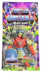 Turtles Of Grayskull - Beast Man - MOTU x TMNT BRAND NEW in Packaging - Picture 1 of 6