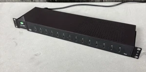 DIGI AnyWhereUSB/14 50001681-01 AW-USB-14-W USB Hub Rack Mount w/ PWR Cable VGC! - Picture 1 of 8