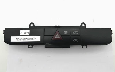OEM 10-18 Mercedes-Benz Sprinter 2500 Dash Center Switch Hazard Light ASR Off - Image 1 of 4