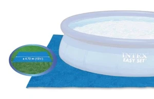 Intex Ground Cloth for 8ft to 15ft Round Above Ground Pools 15.5ft x 15.5ft - Picture 1 of 3