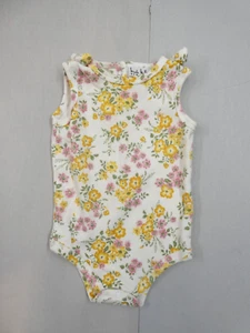 Nicole Miller Baby Girls One Piece Floral Print Sleeveless Size 6-9 Months - Picture 1 of 8