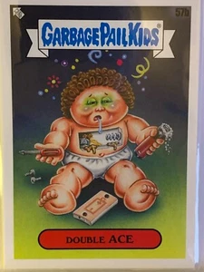 DOUBLE ACE - 1985 OS2 - 2020 Garbage Pail Kids #57b Sticker Cards - Bild 1 von 2