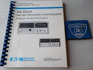 EATON AILTECH 360/380 FREQUENCY SYNTHESIZE OPERATION & MAINTENANCE MANUAL - Picture 1 of 9