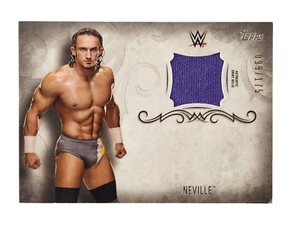 2016 Topps WWE NEVILLE Authentic Shirt Relic UAR-NE Card 099/176 - Picture 1 of 2