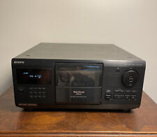 Sony 200 Disc CD Player Changer CDP-CX200 Carousel Mega Storage Working