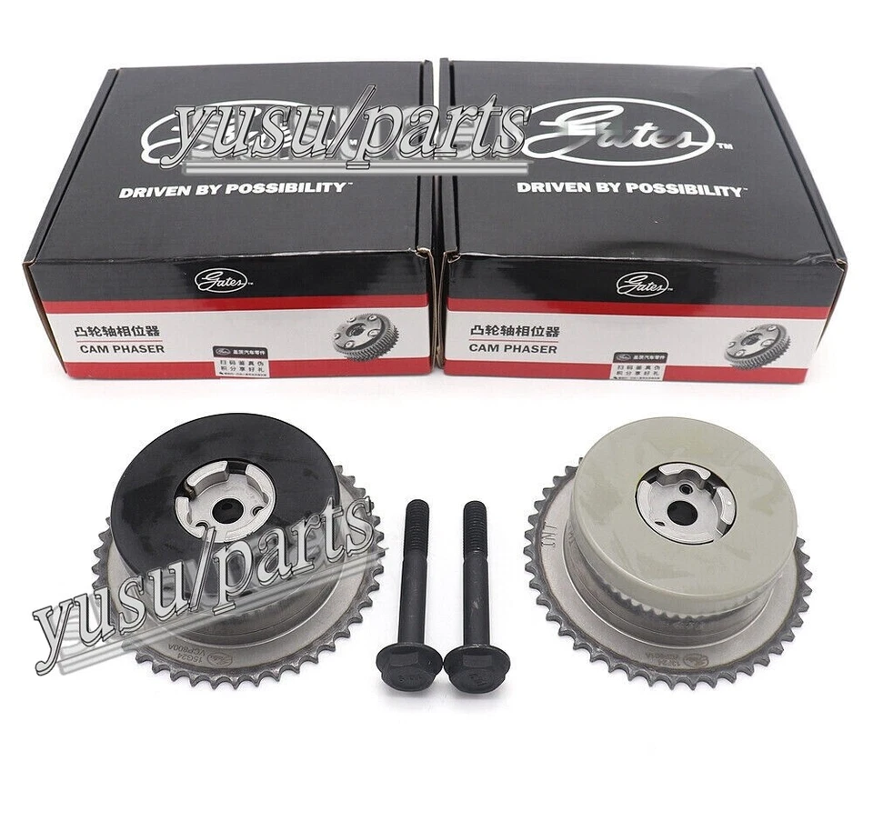 Ajustador de árbol de levas Gates 2x engranaje VVT para 09-17 Buick LaCrosse Chevy Equinox GMC Foto 1 de 3