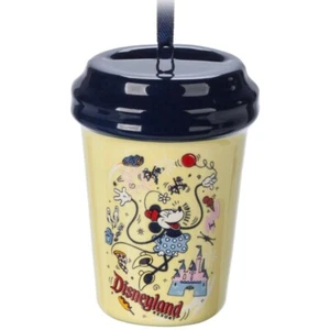 Disney Starbucks Minnie Disneyland Cup Christmas Ornament New with Tag - Picture 1 of 3