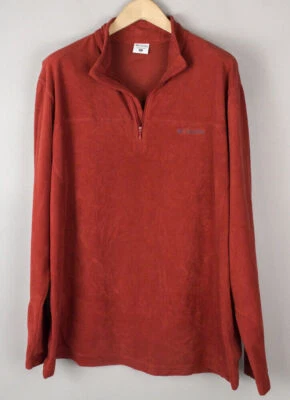 Columbia Men's Zip Neck Fleece Pullover Size XL - Bild 1 von 4