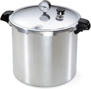 Presto 23 Quart Pressure Canner & Slow Cooker 01781 Extra Strong Aluminum. - Picture 1 of 12