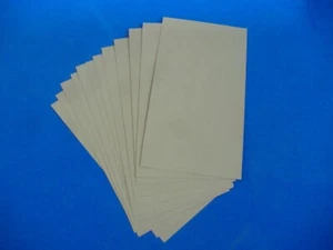 LOT OF 12 PIECE 3" x 5 1/2"  WET DRY SANDPAPER 5000 GRIT 3 x 5.5 76MM x 139MM - Picture 1 of 2