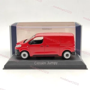 1/43 Norev Citroen Jumpy 2016 furgoneta roja diecast metal coche colección limitada regalos - Imagen 1 de 7