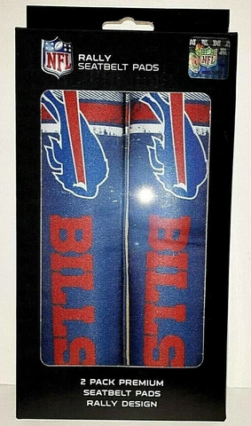 Buffalo Bills NFL 2022 Rally Seat Belt Pad Set of 2 Cover