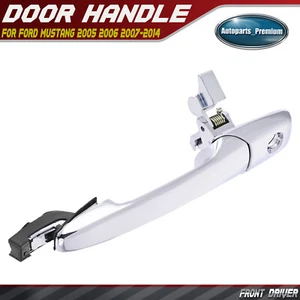 Front Driver Chrome Exterior Door Handle for Ford Mustang 2005 2006 2007-2014 - Picture 1 of 9