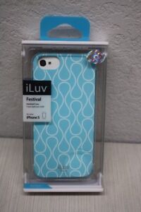 iLuv Apple iPhone 5 5s SE Blue Plastic Shell Case