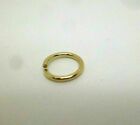 9ct Yellow Gold 7mm Jump Ring - Open Jump Ring - O Ring Jewellery fastener x 1
