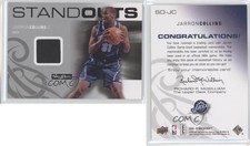 2008-09 Skybox Standouts Memorabilia Jarron Collins #SO-JC