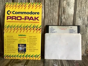 COMMODORE 64 GAME DISK - PRO-PACK - OZI SOFT GAMES - ORIGINAL DISK C64 - Picture 1 of 6