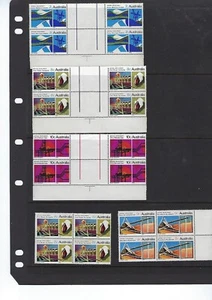 1970 Australian National Development Assorted Blocks MNH - Bild 1 von 3