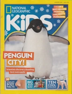 national geographic-KIDS-JAN 2022-PENGUIN CITY! - Picture 1 of 3