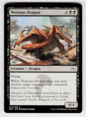 Fate Reforged #77 Noxious Dragon - Image 1 of 2